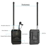 BOYA BY-WFM12 Wireless VHF Condenser Microphone - Image 4