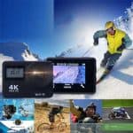 H23RT Action Camera 4K Ultra HD Double LCD WiFi With Remote - Image 2