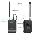 BOYA BY-WFM12 Wireless VHF Condenser Microphone - Image 2