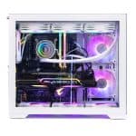 DARKFLASH C305 WHITE CASE C305 ATX Tempered Glass Black Gaming Case Cabinet - Image 3