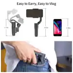 FeiyuTech VLOGpocket Foldable 3-Axis Gimbal Stabilizer for iPhone and Smartphones with Width of 3.5 inches or Less - Image 2