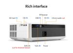 AUN AKEY6S Pro Android 9.0 Smart LED Projector, Real Full HD 1920x1080P, 7500 LUMENS - Image 7