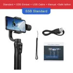 S5B 3 Axis Smart Gimbal Stabilizer, Cellphone Video Record Smartphone - Image 4