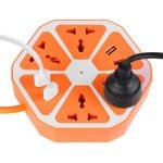 4 USB HEXAGON POWER SOCKET MULTIPLUG