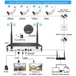 MacVision Wireless NVR KIT 8ch Set, 8 Bullet Wifi Camera + NVR Box CCTV Combo, 2Mpx, 1080P Full HD Security Camera Solution For home, Office, cafe and restaurant - CCTV - Image 5