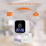 Wireless WiFi Camera IP With Clock Time Display Video Surveillance Security Baby Monitor CCTV Smart Life - Image 3