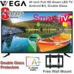 Wega 40″ Full HD LED Smart Android TV
