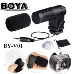 BOYA BY-V01 Shotgun Stereo Condenser Microphone - Image 3