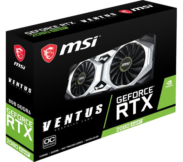 Graphics Card Msi 2080 Super Overclock MSI Gaming RTX 2080 Super