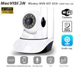 MacVision Wireless Wifi IP PTZ CCTV Camera