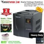 MacVision Triac Static 8000VA (6400watt) Voltage Stabilizer