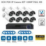 POE KIT 8CH, a powerful 8 IP Poe Camera
