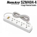 HUNTKEY SURGE PROTECTOR SZM404-2 | 4 SOCKET MULTIPLUG