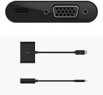Belkin USB-C to VGA + Charge Adapter, AVC001 - Image 5