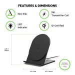Belkin F7U070btBLK Boost Up Wireless Charging Stand 5W – Qi Wireless Charger for iPhone And Android - Image 3