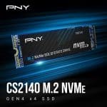 PNY 500GB M.2 NVMe Gen4 SSD