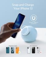 Anker Magnetic Charging Station 637 - MagGo Wireless Charger for iPhone13/12, 8-in-1 Power Strip with 3 AC,2 USB A,2 USB C, Max 65W Power Delivery Desktop Accessory for MacBook Pro - Image 2
