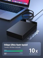 UGREEN 3.5 Hard Drive Enclosure, USB 3.0 External SATA HDD Caddy for 2.5/ 3.5 Inch HDD/SSD - Image 3