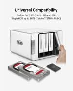 TERRAMASTER F4-210 4-Bay NAS 2GB RAM Quad Core Network 18TB×4 HARD DISK DOCKING STATION - Image 3