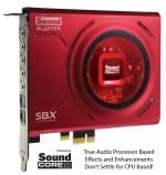 Creative Sound Blaster Z PCIe Gaming Sound Card with High Performance Headphone Amp and Beam Forming Microphone - Image 3