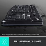 Logitech MK120 Wired Keyboard and Mouse Combo - Image 2