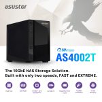 Asustor AS4002T 2 BAY NAS HARD DISK DOCKING Personal Cloud 1.6GHz Dual-Core, 2GB RAM DDR4, Network Attached (2-Bay Diskless) - Image 2