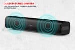 Creative Stage Air Portable and Compact Under-Monitor USB-Powered Soundbar for Computer - Image 3
