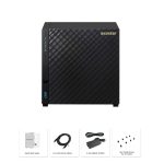 Asustor AS1004T v2-4 Bay NAS + Free exFAT License, 1.6GHz Dual-Core, 512MB RAM, Network Attached Storage, Personal Private Cloud, Home Media Server (Diskless) - Image 4