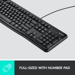 Logitech MK120 Wired Keyboard and Mouse Combo - Image 3