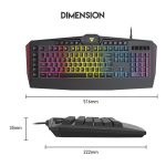 Fantech K513 Booster Membrane Gaming Keyboard - Image 6