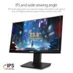 ASUS TUF Gaming VG249Q 23.8” Monitor 144Hz Full HD (1920 x 1080) 1ms IPS ELMB FreeSync Eye Care DisplayPort HDMI D-Sub - Image 4
