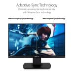 ASUS TUF Gaming VG249Q 23.8” Monitor 144Hz Full HD (1920 x 1080) 1ms IPS ELMB FreeSync Eye Care DisplayPort HDMI D-Sub - Image 2