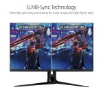 ASUS ROG Swift PG329Q 32” Gaming Monitor, 1440P WQHD (2560x1440), Fast IPS, 175Hz (Supports 144Hz), 1ms - Image 4