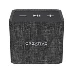 Creative NUNO micro Minimalistic Cube-sized Mini Portable Fabric Bluetooth Speaker (Black) - Image 3