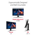 ASUS ROG Swift PG329Q 32” Gaming Monitor, 1440P WQHD (2560x1440), Fast IPS, 175Hz (Supports 144Hz), 1ms - Image 5