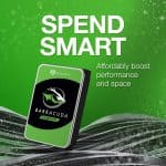 Seagate BarraCuda 1 TB Internal Hard Drive HDD 3.5 Inches (8.8 cm) SATA - Image 2