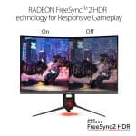 ASUS ROG STRIX XG32VQR CURVED GAMING MONITOR 31.5"  - Image 2