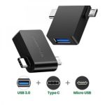 UGREEN Micro USB+USB-C to USB 3.0 OTG Adapter