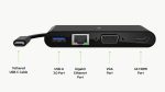 Belkin USB-C Multimedia Adapter Usb C to VGA, HDMI, GBE, USB Adapter 100 Watt - Image 2