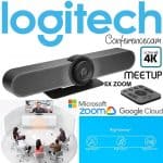Logitech MeetUp Webcam 4k Video and Audio Conferencing