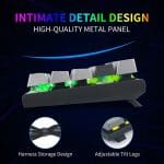 E-YOOSO Z11 RGB 4 Modes Connection Bluetooth Hot Swappable 60% Wired Mechanical Gaming Keyboard With Arrow Keys - Image 2