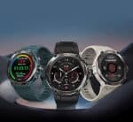 ZEBLAZE STRATOS 2 SMART WATCH, THE WORLD IS YOURS  AMOLED DISPLAY  - BLACK