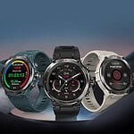 ZEBLAZE STRATOS 2 SMART WATCH, THE WORLD IS YOURS  AMOLED DISPLAY  - BLACK