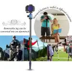 Zomei Z888C Tripod Carbon Fiber for Digital DSLR Cameras with Quick Release Plate and Ball Head (Blue) - Image 3