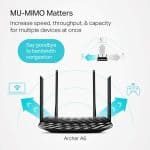 TP-Link C6 Router AC1200 Wireless MU-MIMO Gigabit - Image 4