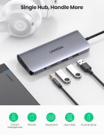 UGREEN TYPE C TO 10 IN 1 USB HUB - Image 3