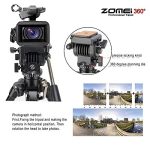 Zomei Video Tripod VT555 with Professional 360°Degree Fluid Damping Head and Fit for Parnoramic Shooting - Image 5