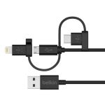 Belkin Universal Cable with Micro-USB, USB-C and Lightning