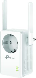 Tp-Link N300 Wi-Fi Range Extender Wall Plug with External Antennas and AC Pass - Image 5