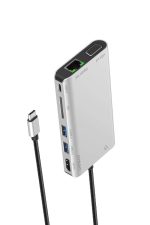 Onten (OT-9591B) USB C Hub 8 in 1 Type C Hub Adapter with 1Gbps Ethernet, 4K HDMI, VGA, PD Charging, 2 USB3.0, 3.55mm Audio, SD Card Reader for MacBook Pro and Other Type C Laptops - Image 2